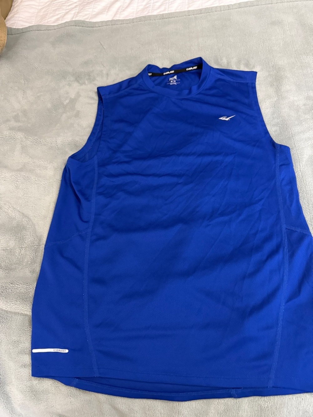 Everlast Men's Royal Blue Sleeveless Athletic Tank Top